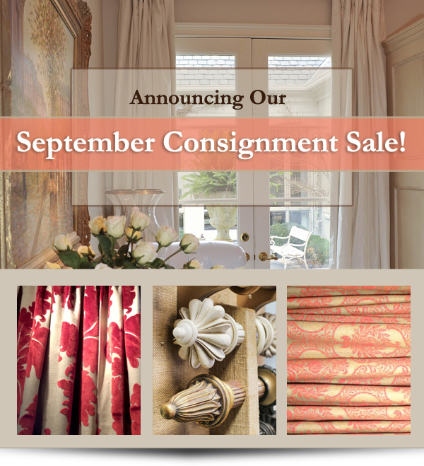 Atlanta Luxury Curtain Store Offers Sale on Consignment Curtains
